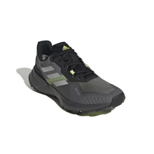 adidas Trail-Laufschuhe Terrex Soulstride Rain.RDY (wasserabweisend) grau/lime Herren